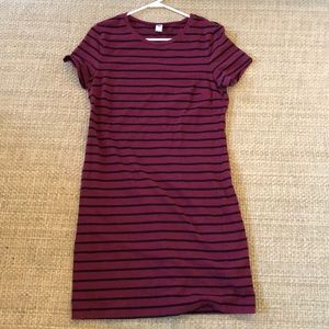 Stripped cotton dress